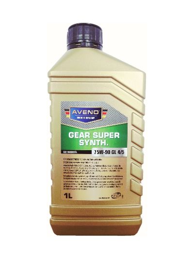Трансмиссионное масло AVENO Gear Super Synth. SAE 75W-90 (1л)