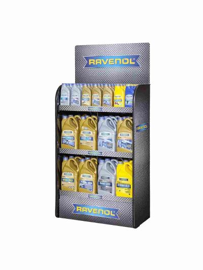 Торговая полка картонная RAVENOL (Серый)