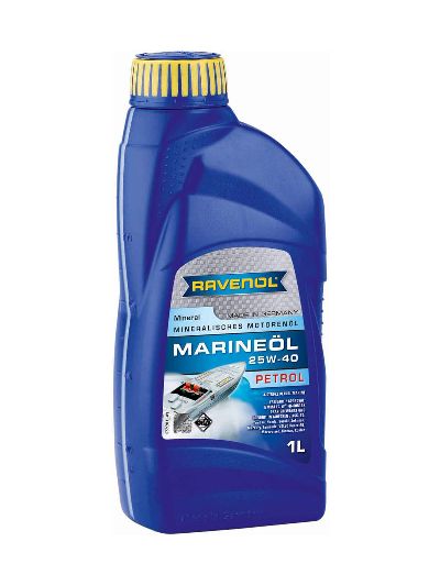 Моторное масло RAVENOL Marineoil PETROL SAE 25W-40 mineral (1л)