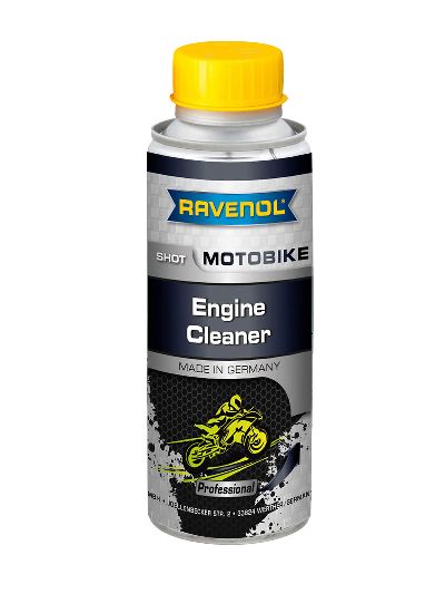 Присадка-очиститель двигателя мототехники RAVENOL Motobike Engine Cleaner Shot (0,1л)