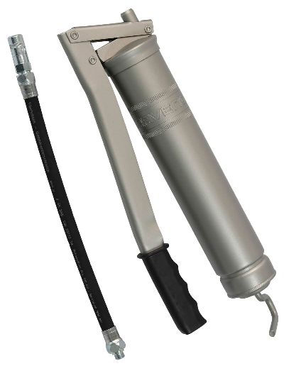 Шприц д/смазки с гибким наконечником RAVENOL Handhebelpresse mit Schlauch 30 cm (Коробка)