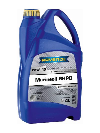 Моторное масло RAVENOL Marineoil SHPD SAE 25W-40 Synthetic (4л)