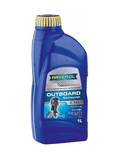 Моторное масло RAVENOL Outboard 2T Teilsynth. (1л)