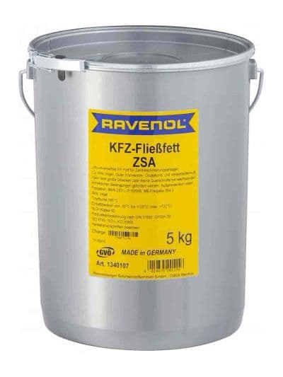 Смазка RAVENOL KFZ-Fliessfett ZSA (5кг)