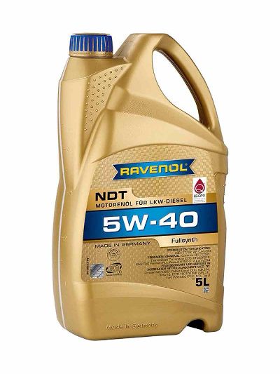 Моторное масло RAVENOL NDT SAE 5W-40 (5л)