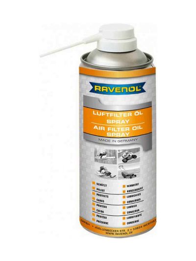 Пропиточное масло-спрей RAVENOL Air Filter Oil Spray (0,4л)