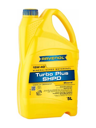 Моторное масло RAVENOL Turbo-Plus SHPD SAE 15W-40 (5л)