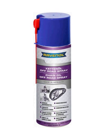 Смазка для цепей RAVENOL Kettenoel Off-Road Spray (0,4л)