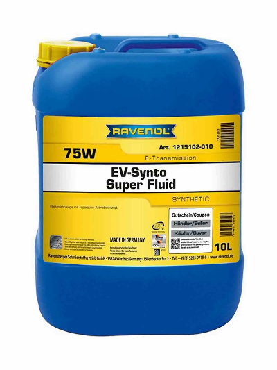 Трансмиссионное масло RAVENOL EV-Synto Super Fluid 75W E-TF (10л)
