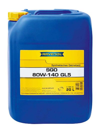 Трансмиссионное масло RAVENOL SGO SAE 80W-140 (20л)