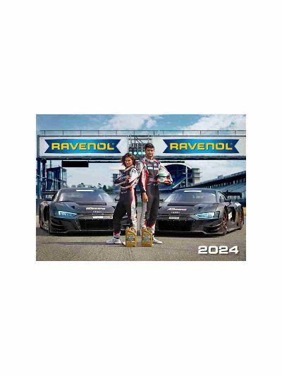 Календарь настенный RAVENOL lnormal (2024) (Разноцветный)