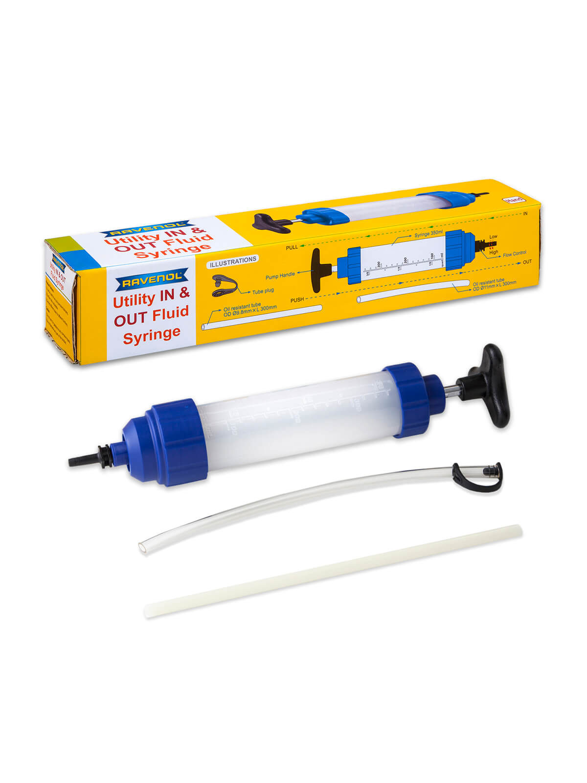 Шприцевой насос для замены масла RAVENOL Utility In & Out Fluid Syringe Шприцевой насос для замены масла RAVENOL Utility In & Out Fluid Syringe