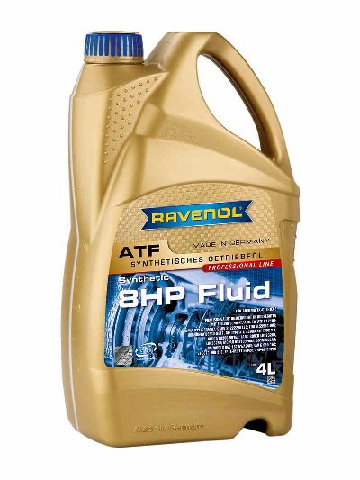 Трансмиссионное масло RAVENOL ATF 8 HP Fluid (4л)