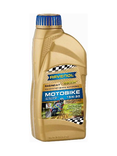 Моторное масло RAVENOL Racing 4-T Motobike SAE 15W-50 (1л)