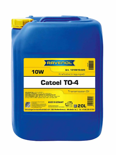 Трансмиссионное масло RAVENOL Catoel TO-4 SAE 10W (20л)