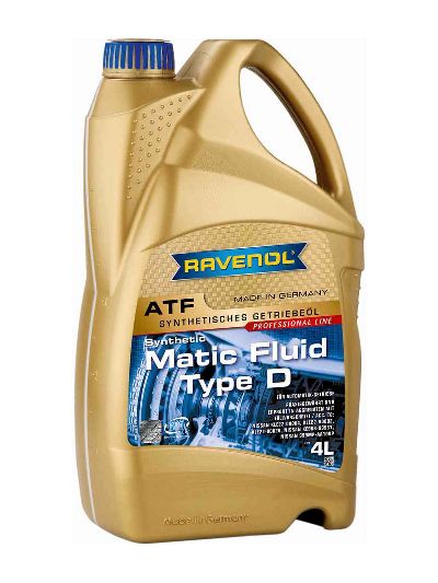 Трансмиссионное масло RAVENOL ATF Matic Fluid Type D (4л)