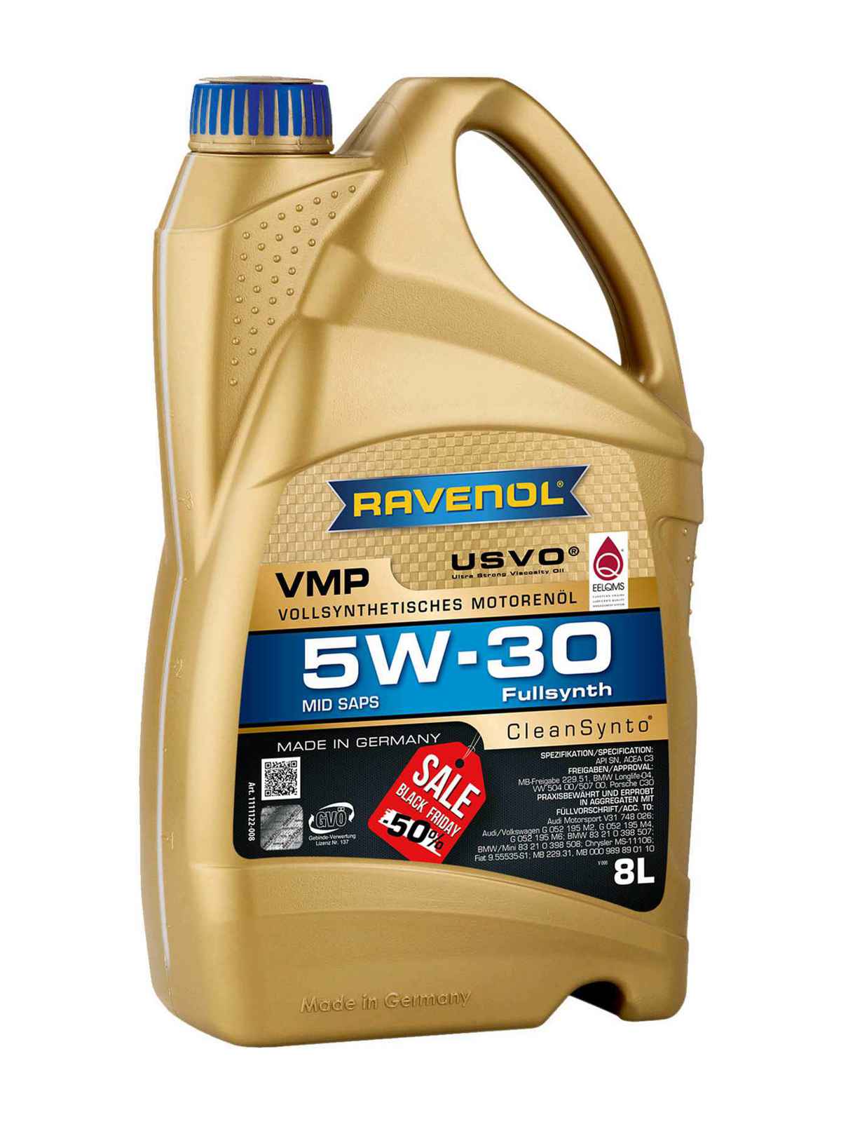Моторное масло RAVENOL VMP SAE 5W-30 sale