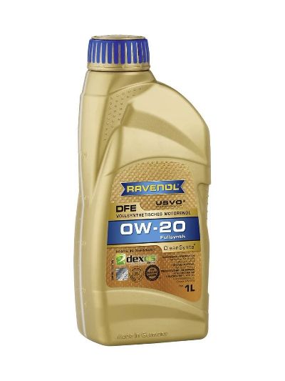 Моторное масло RAVENOL DFE SAE 0W-20 (1л)