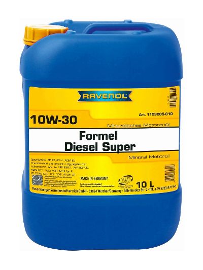 Моторное масло RAVENOL FDS SAE 10W-30 (10л)