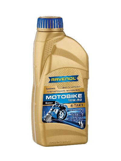 Моторное масло RAVENOL Motobike 4-T Ester SAE 10W-50 (1л)