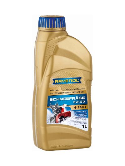 Моторное масло RAVENOL Schneefraese 4-Takt SAE 5W-30 (1л)