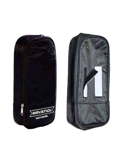 Сумочка с логотипом RAVENOL под канистру масла (1л) (Чёрный)