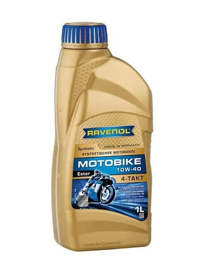 Моторное масло RAVENOL Motobike 4-T Ester SAE 10W-40 (1л)