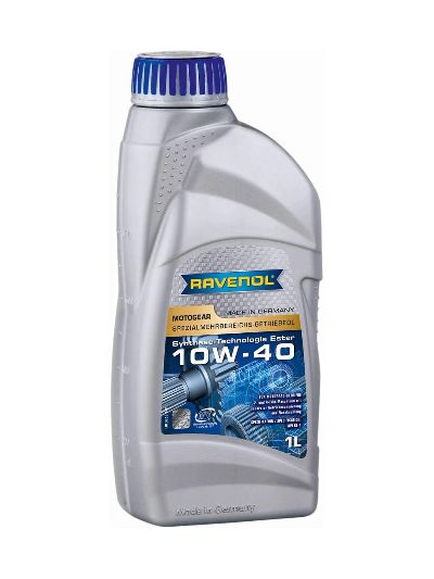 Трансмиссионное масло RAVENOL Motogear SAE 10W-40 GL-4 (1л)