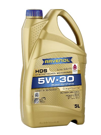 Моторное масло RAVENOL HDS SAE 5W-30 (5л)